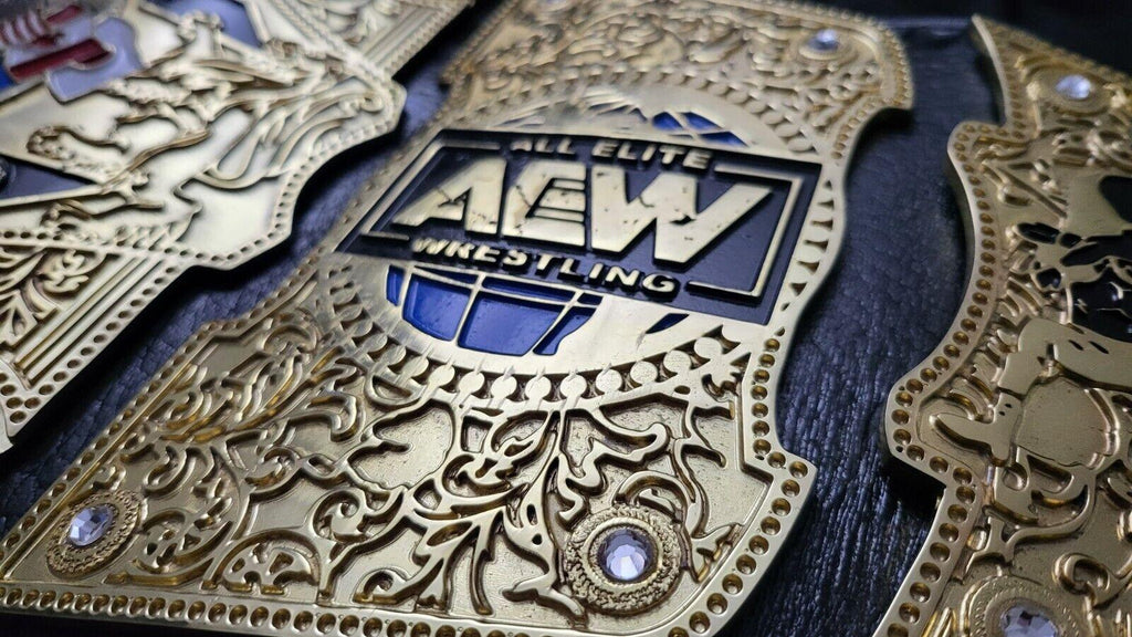 AEW All ATLANTIC CNC MADE CHAMPIONSHIP BELT
