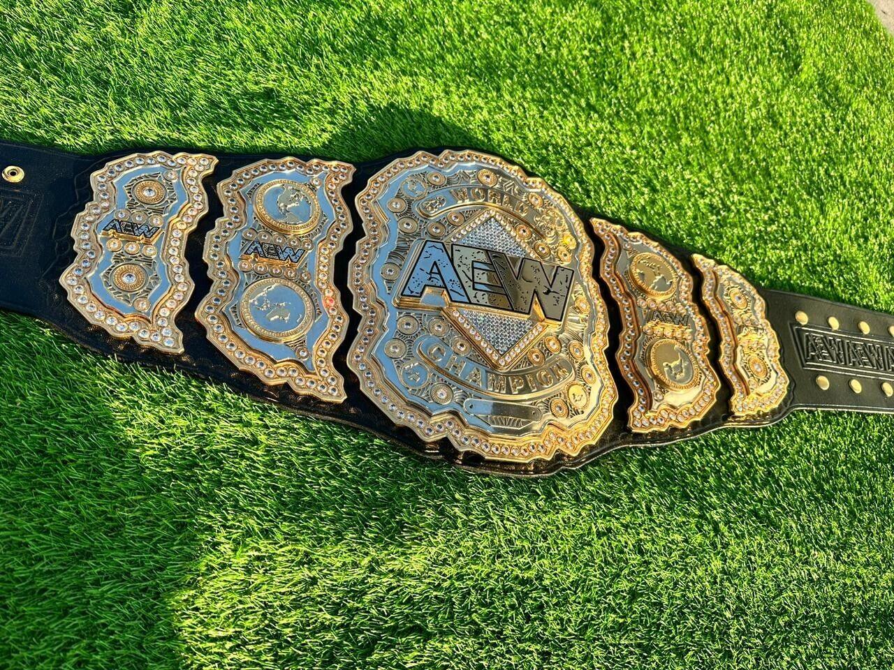 AEW CHAMPION HEAVYWEIGHT CNC MADE CHAMPIONSHIP BELT