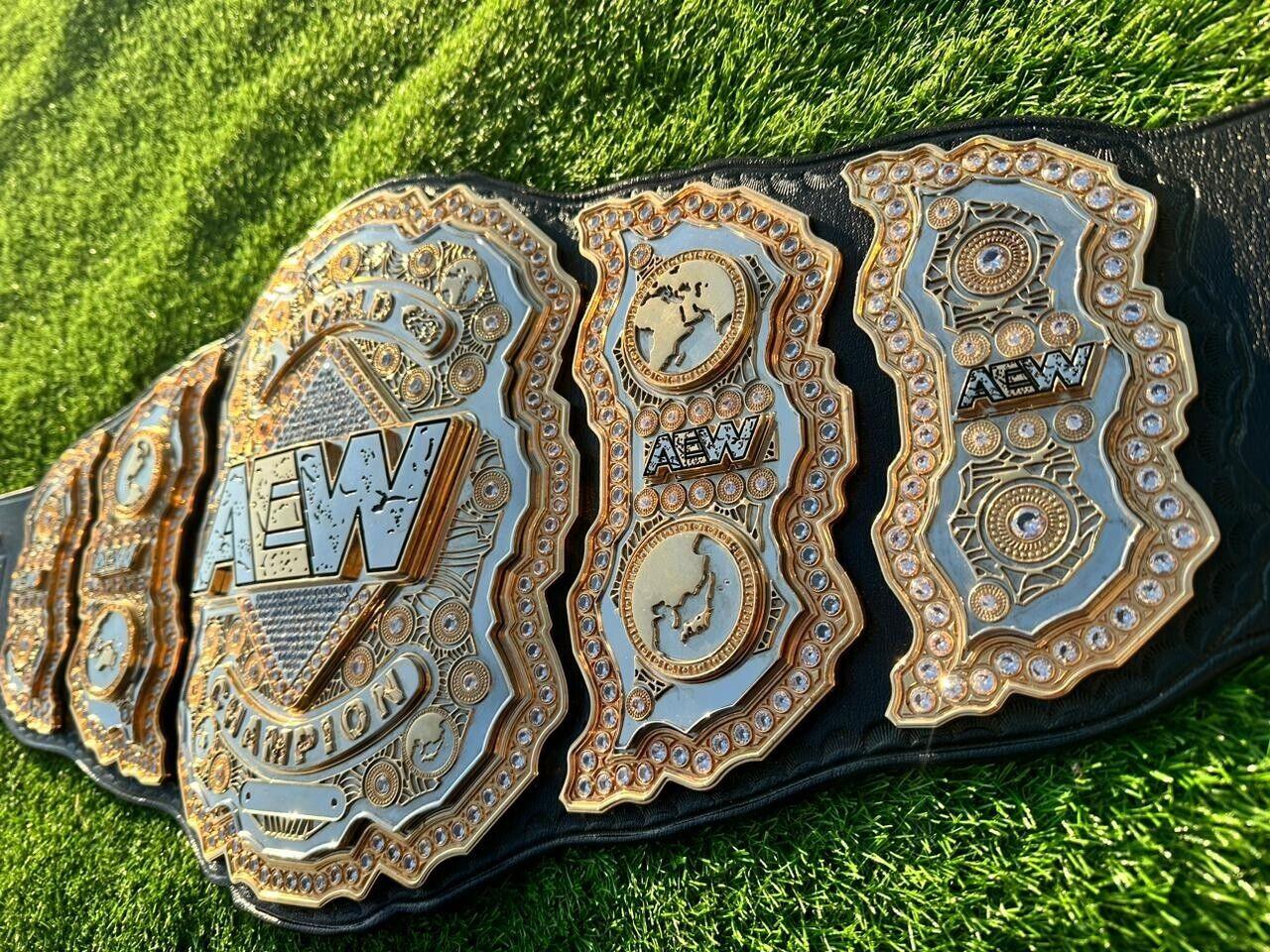 AEW CHAMPION HEAVYWEIGHT CNC MADE CHAMPIONSHIP BELT