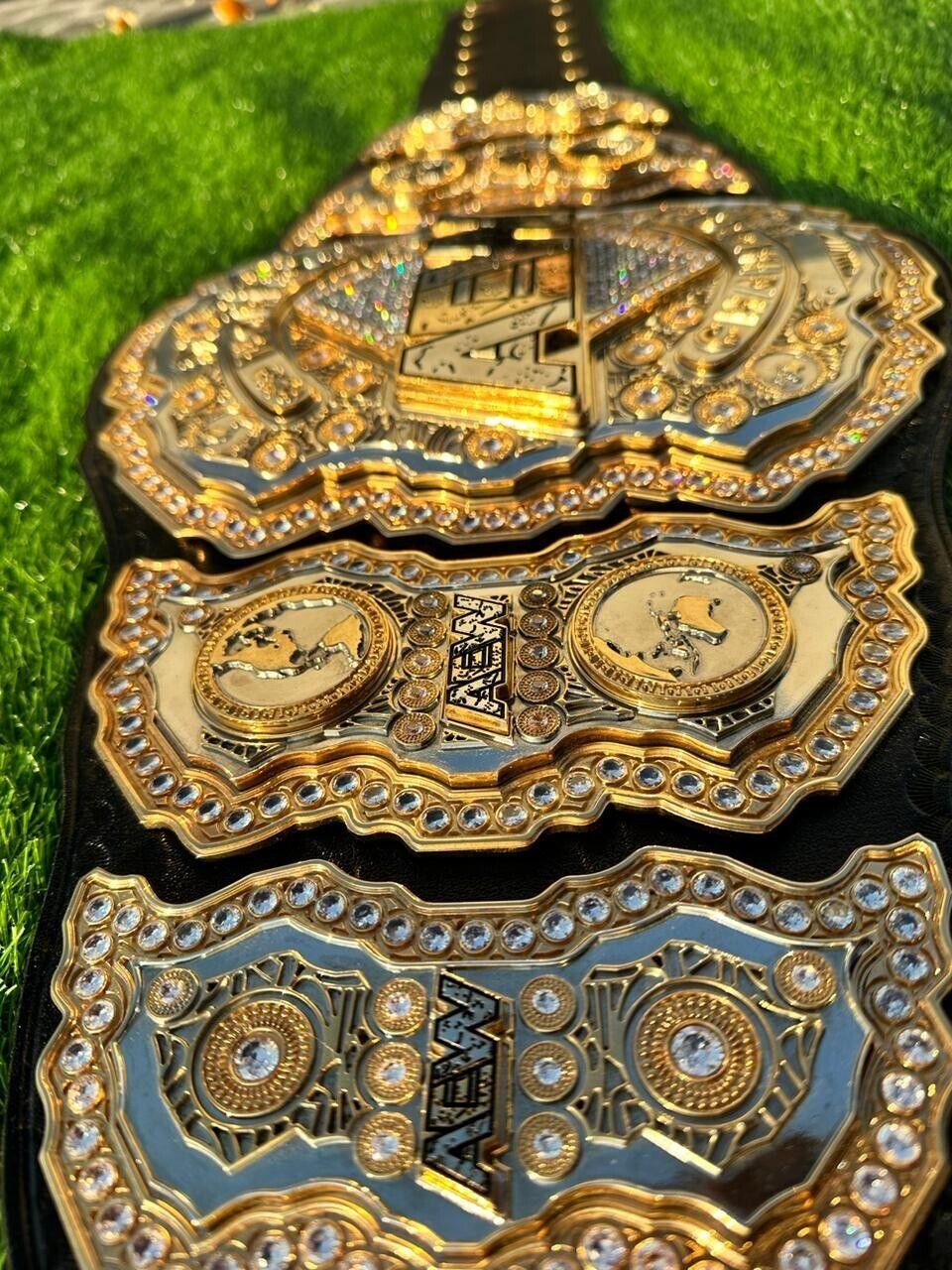 AEW CHAMPION HEAVYWEIGHT CNC MADE CHAMPIONSHIP BELT