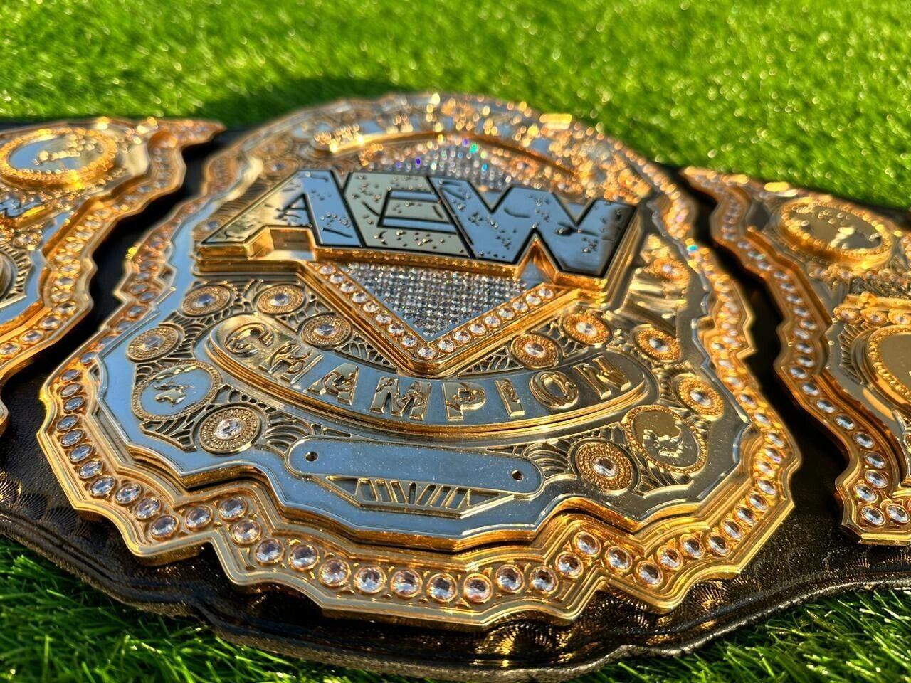 AEW CHAMPION HEAVYWEIGHT CNC MADE CHAMPIONSHIP BELT
