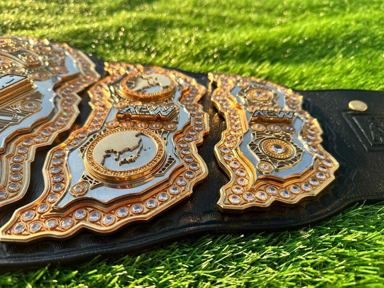 AEW CHAMPION HEAVYWEIGHT CNC MADE CHAMPIONSHIP BELT