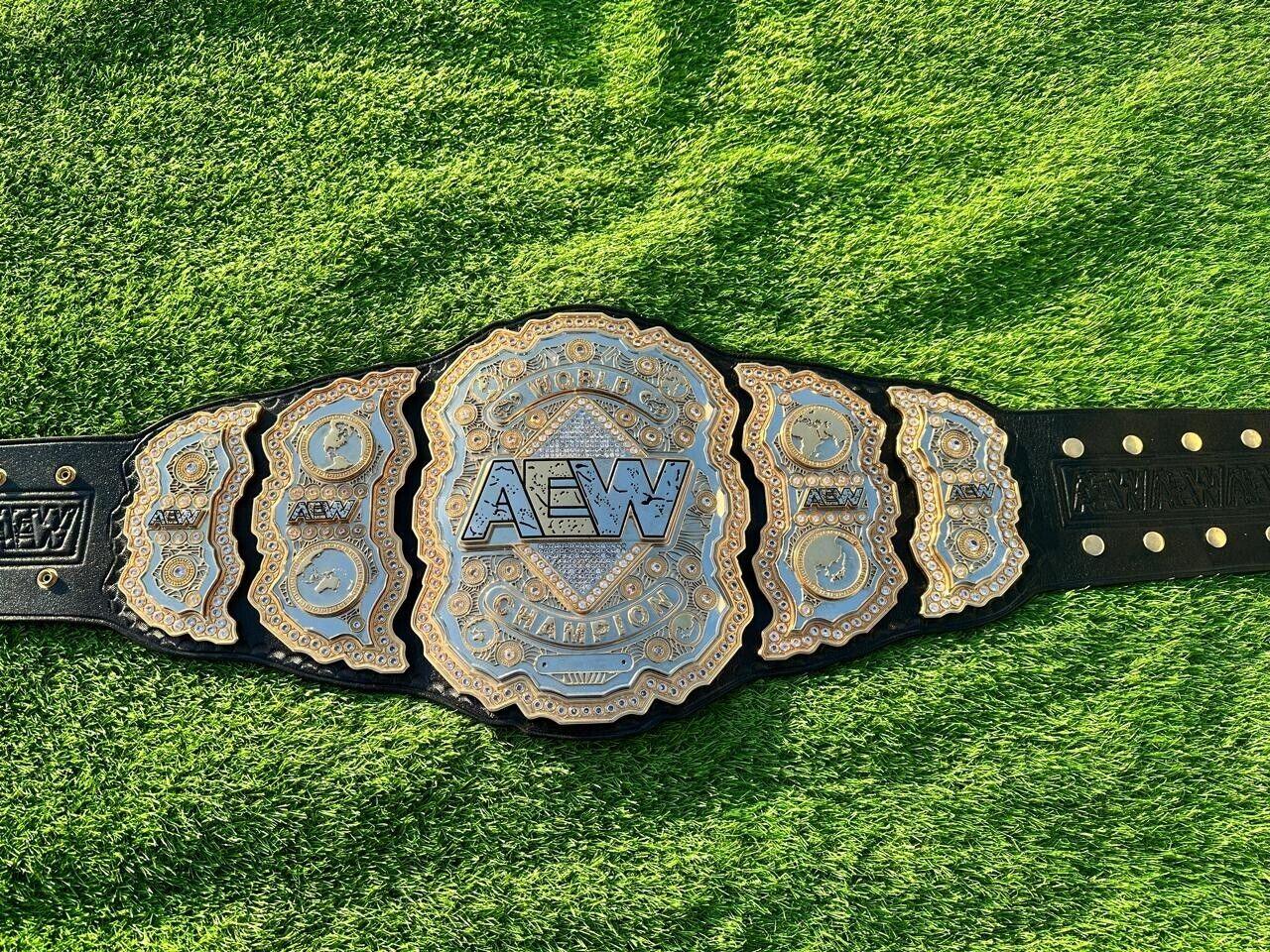 AEW CHAMPION HEAVYWEIGHT CNC MADE CHAMPIONSHIP BELT