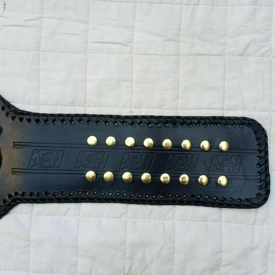 AEW HEAVYWEIGHT CHAMPIONSHIP BELT 24K GOLD REPLICA