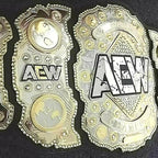 AEW HEAVYWEIGHT BRASS CHAMPIONSHIP BELT REPLICA