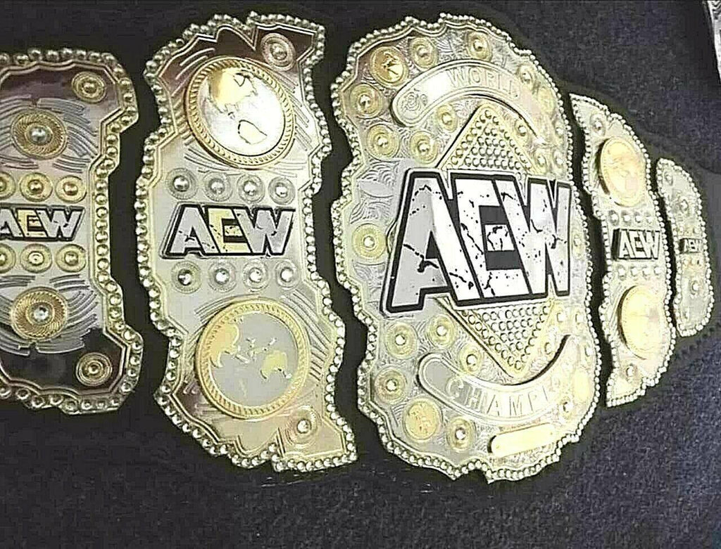 AEW HEAVYWEIGHT BRASS CHAMPIONSHIP BELT REPLICA