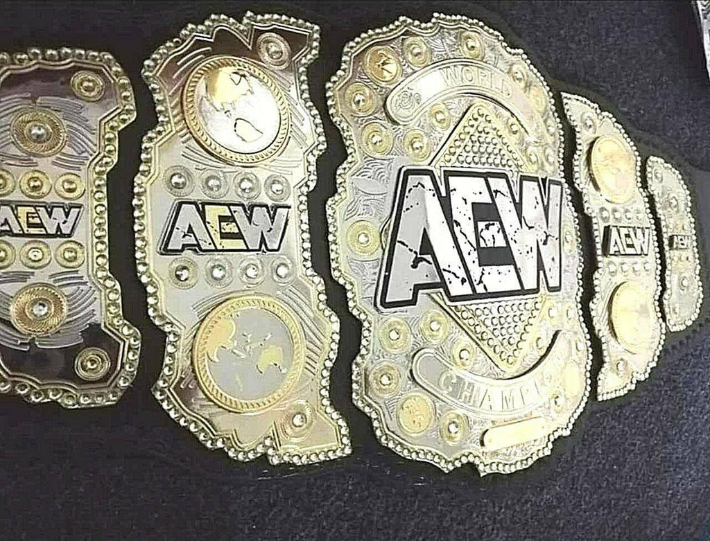AEW HEAVYWEIGHT BRASS CHAMPIONSHIP BELT REPLICA