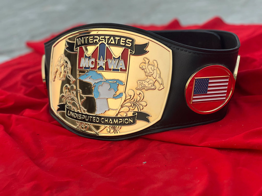 Fully Customized 24K Gold CNC Championship Belt
