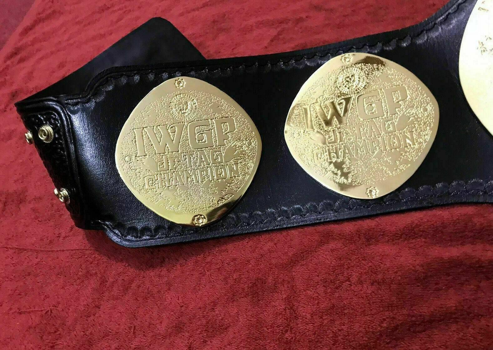IWGP JR TAG TEAM 24K Gold Championship Belt