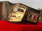 NWA Premium Domed Globe CNC Championship Belt