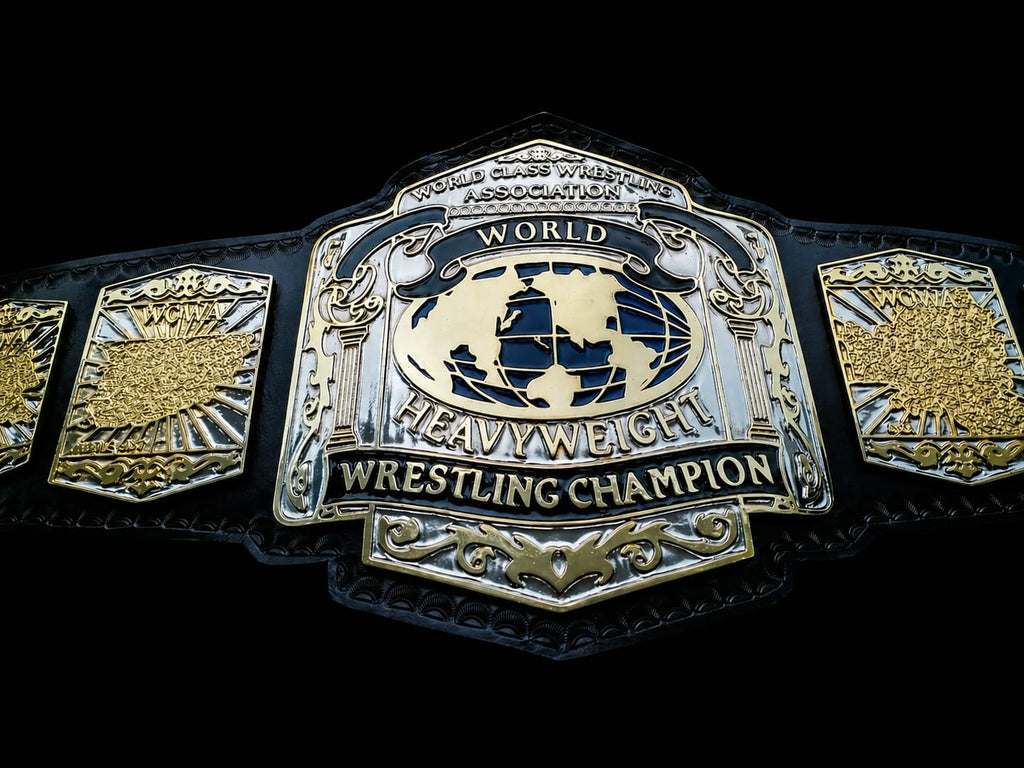 WCWA World Heavyweight Zinc Championship Belt