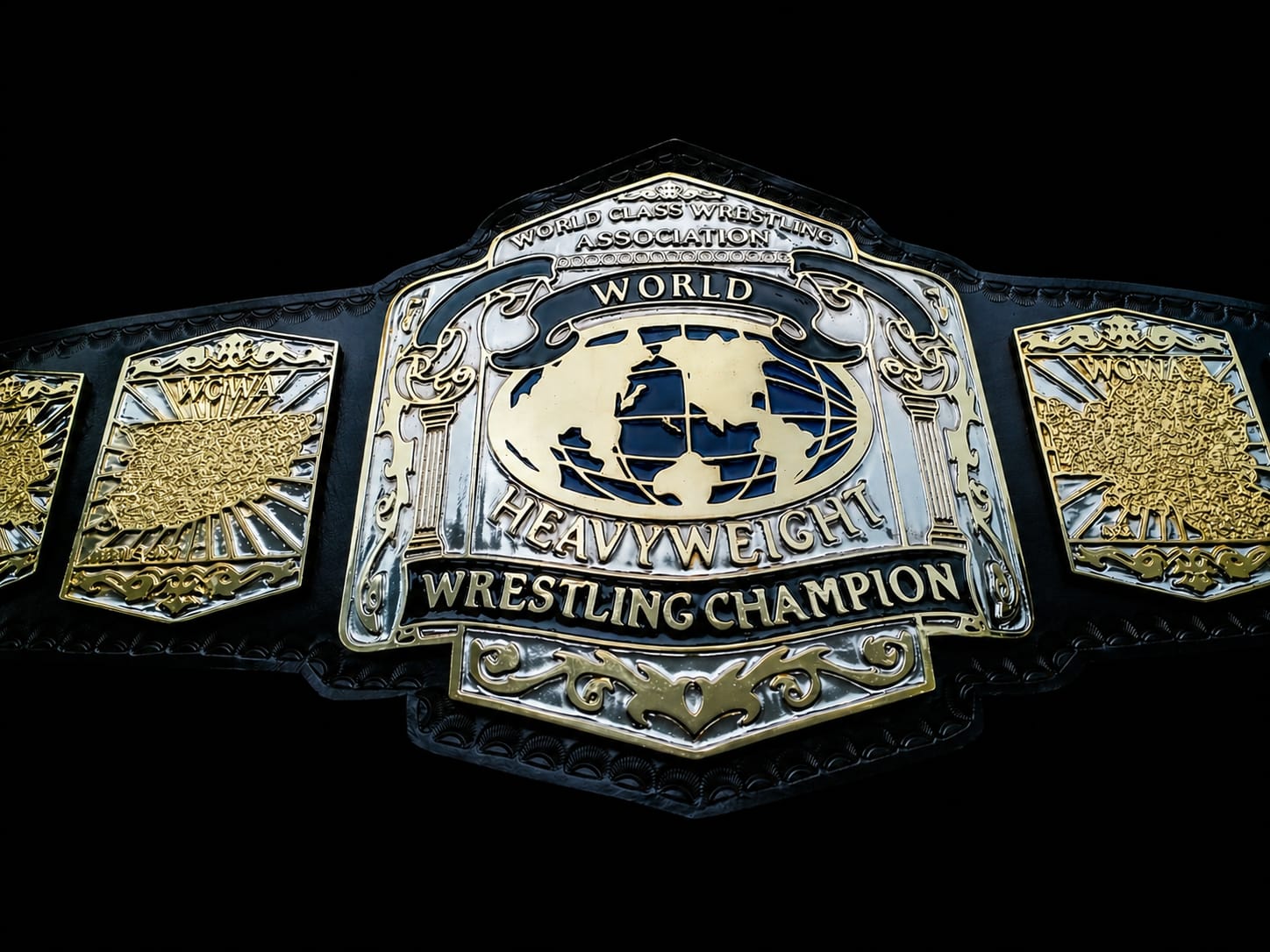 WCWA World Heavyweight Zinc Championship Belt