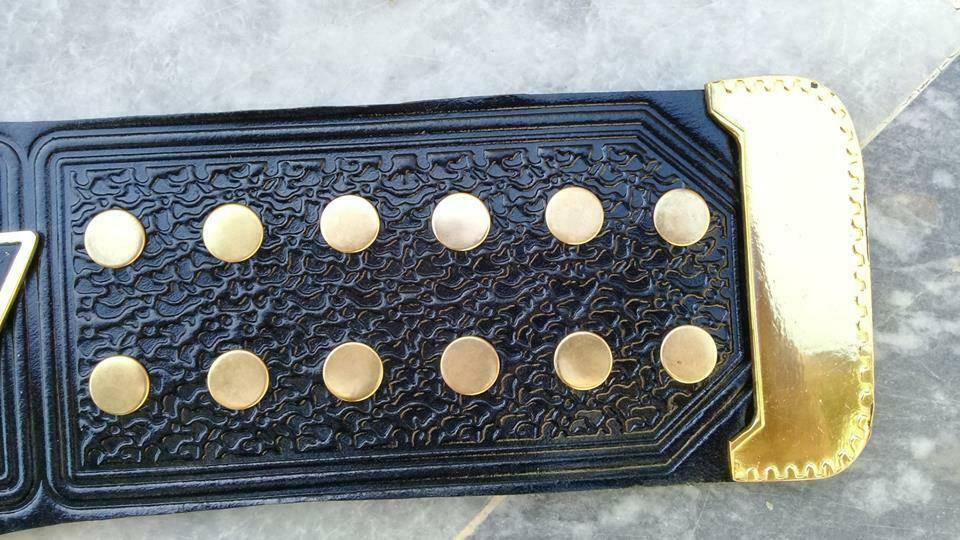 WCW United States Heavyweight Brass Championship Belt