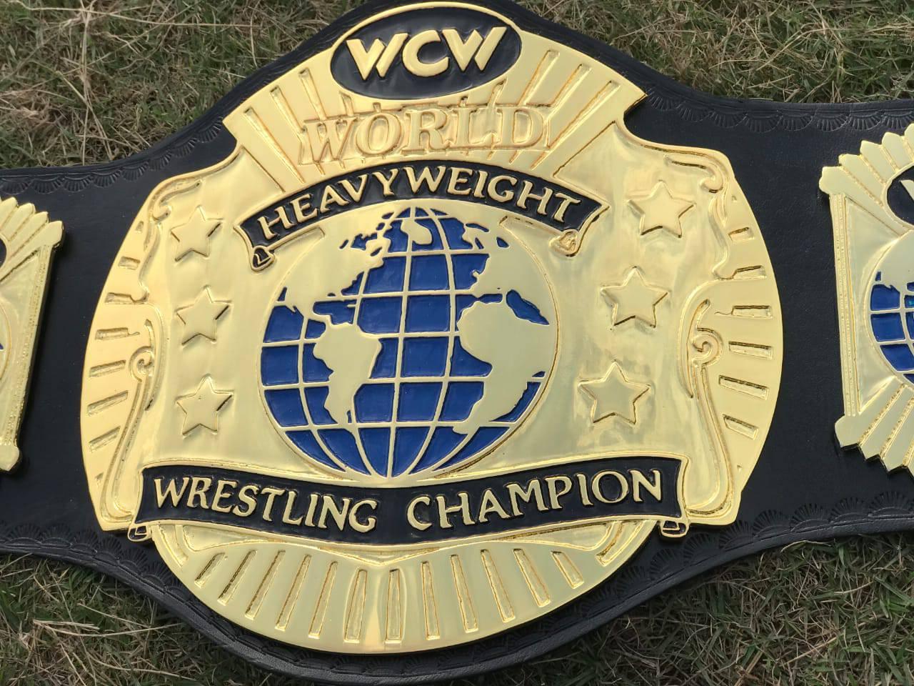 WCW World Tag Team 24K Gold Championship Belt