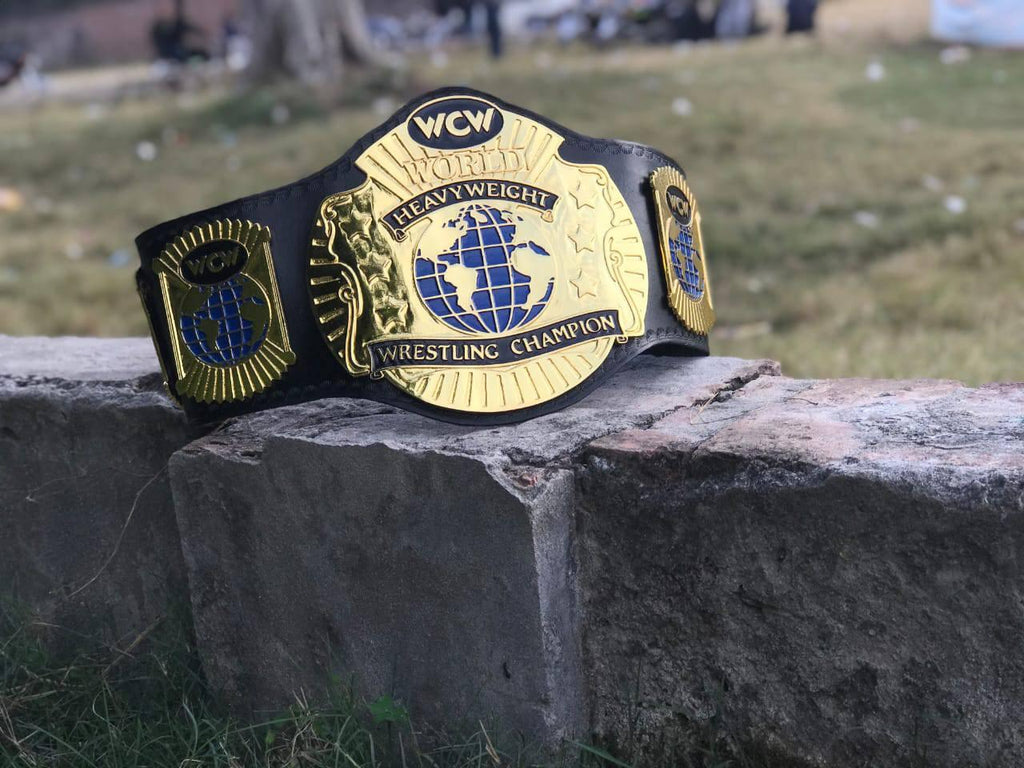 WCW World Tag Team 24K Gold Championship Belt