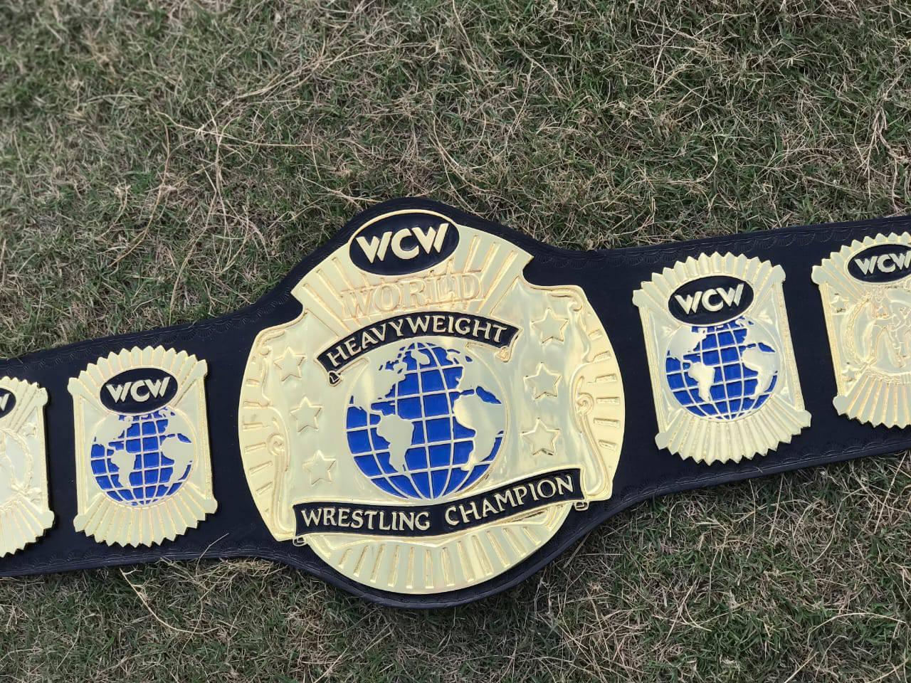 WCW World Tag Team 24K Gold Championship Belt