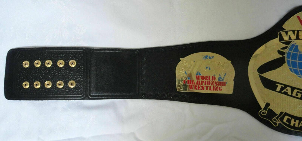 WCW World Tag Team Brass Championship Belt