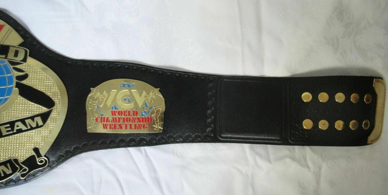 WCW World Tag Team Brass Championship Belt