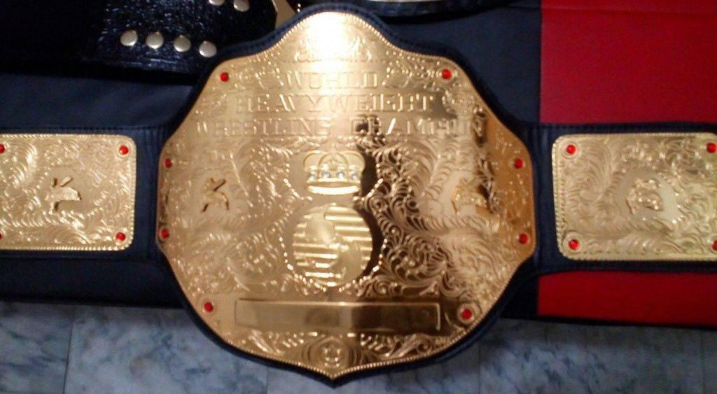 WWE Big Gold Classic Brass Championship Belt