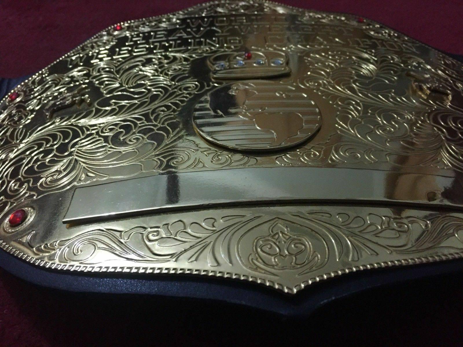 WWE Big Gold Classic Brass Championship Belt