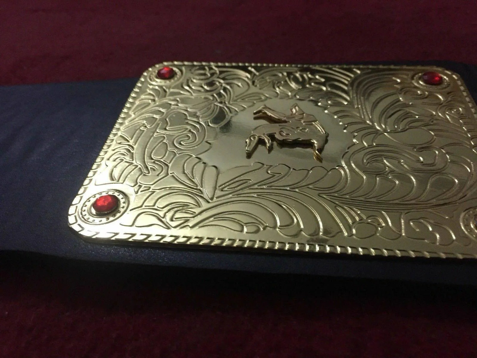 WWE Big Gold Classic Brass Championship Belt