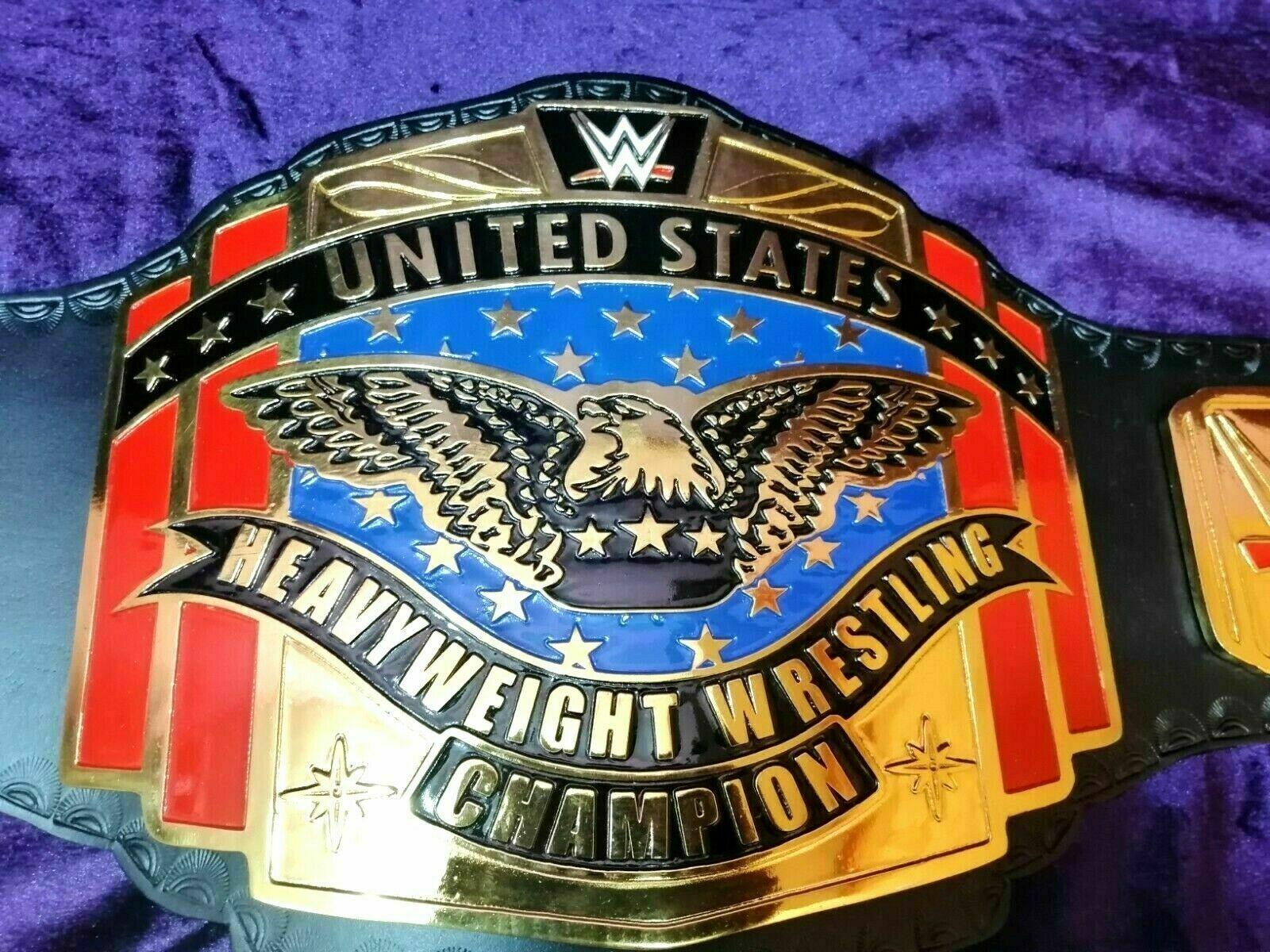 WWE United States Championship Title Zinc Belt