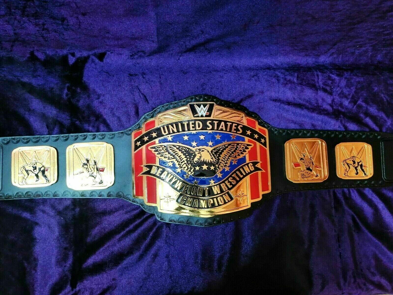 WWE United States Championship Title Zinc Belt