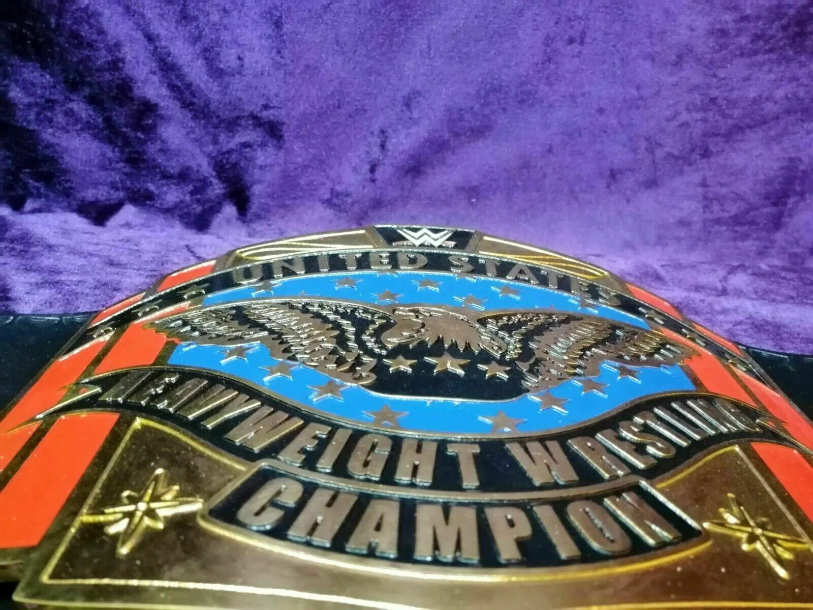 WWE United States Championship Title Zinc Belt