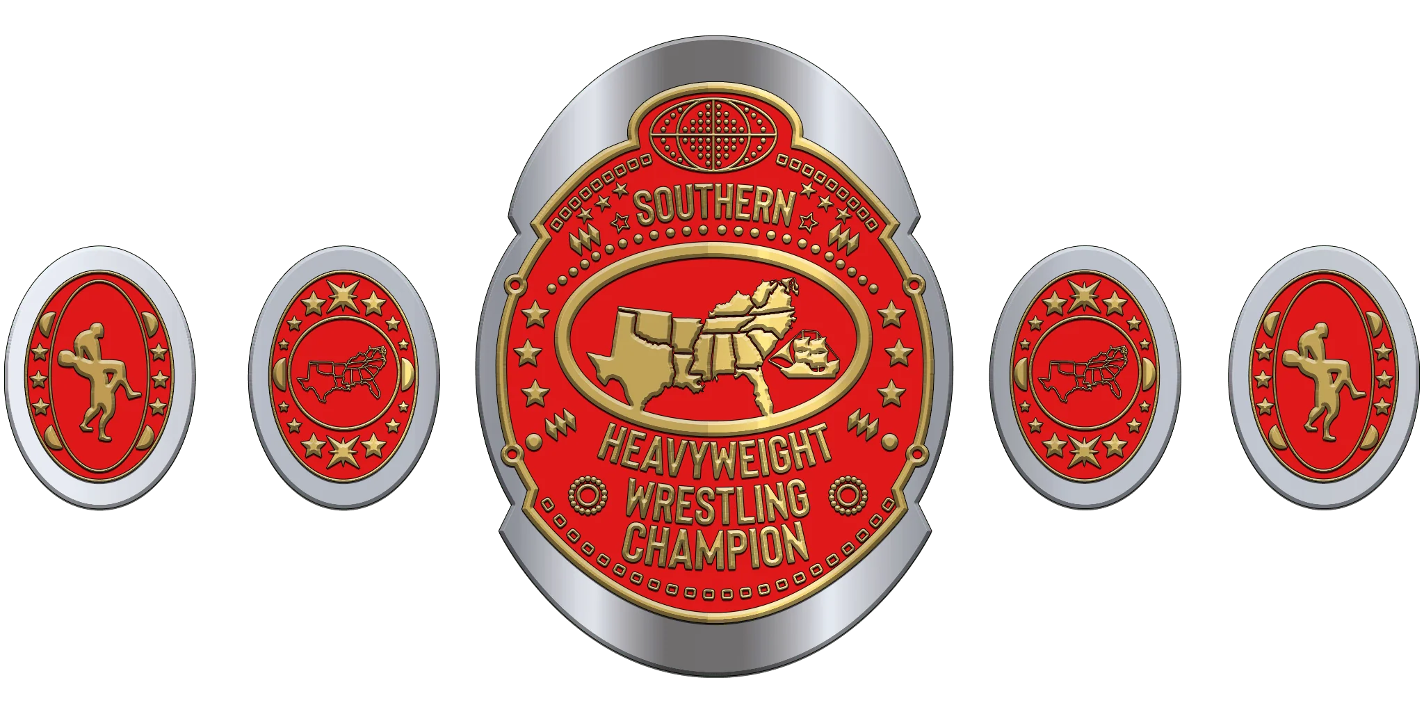 MBCB-120 Custom Design Championship Belt