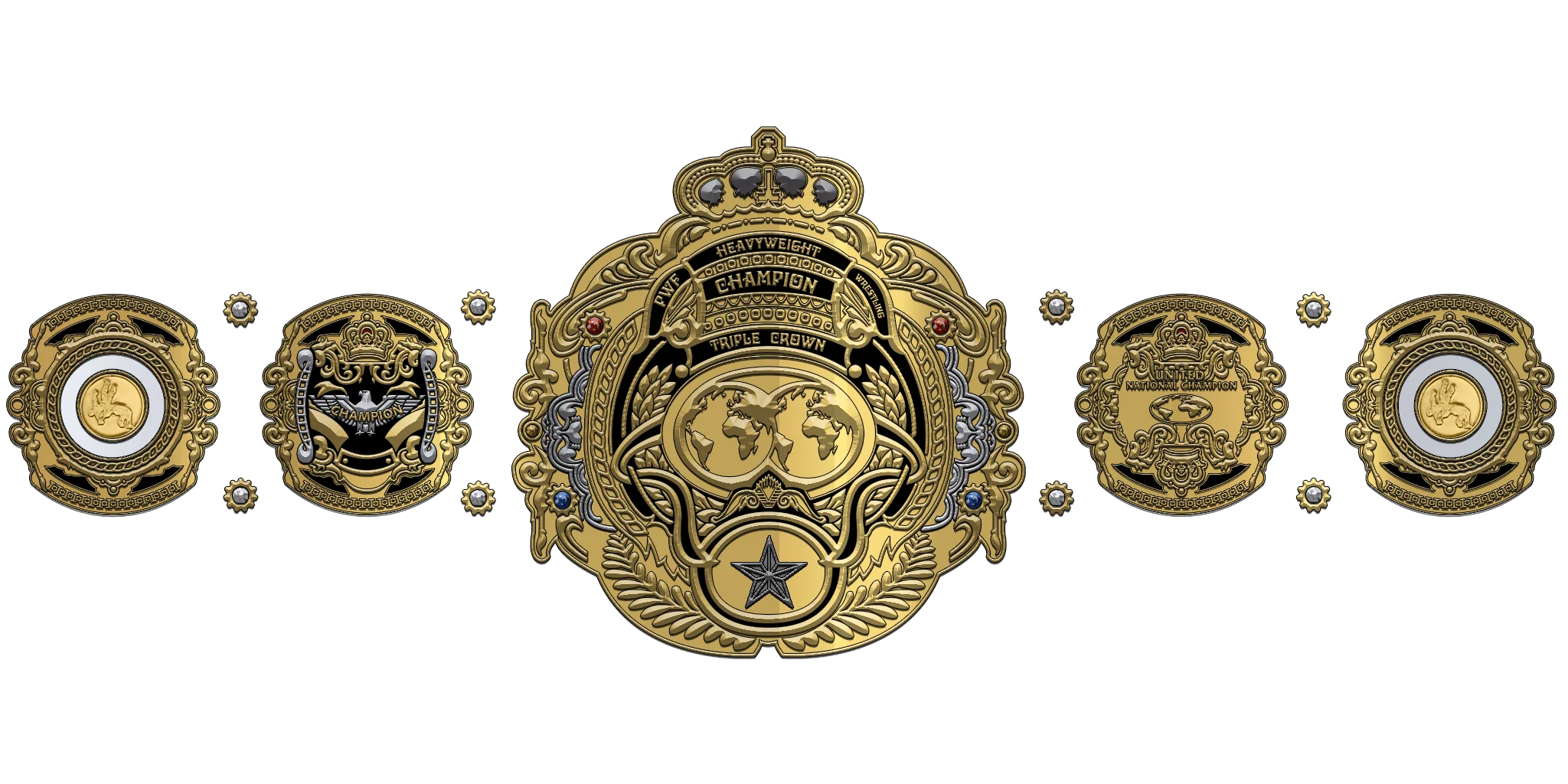 MBCB-137 Custom Design Championship Belt